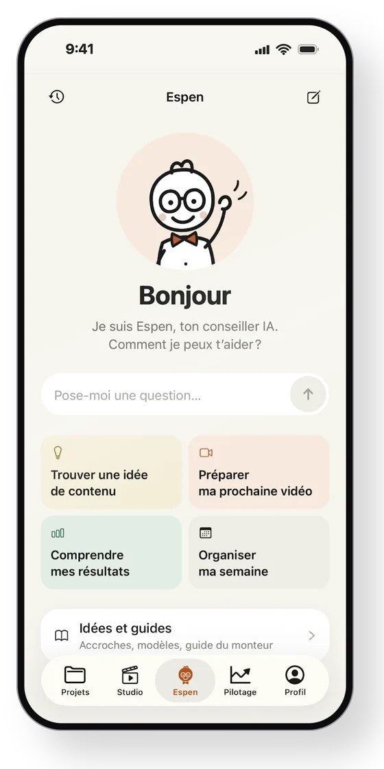 L’accueil de Mon Dircom : Espen, votre conseiller IA