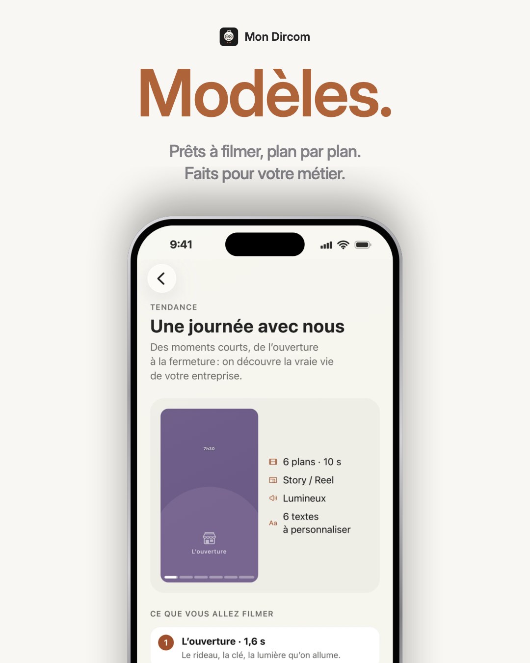 Un modèle du Studio