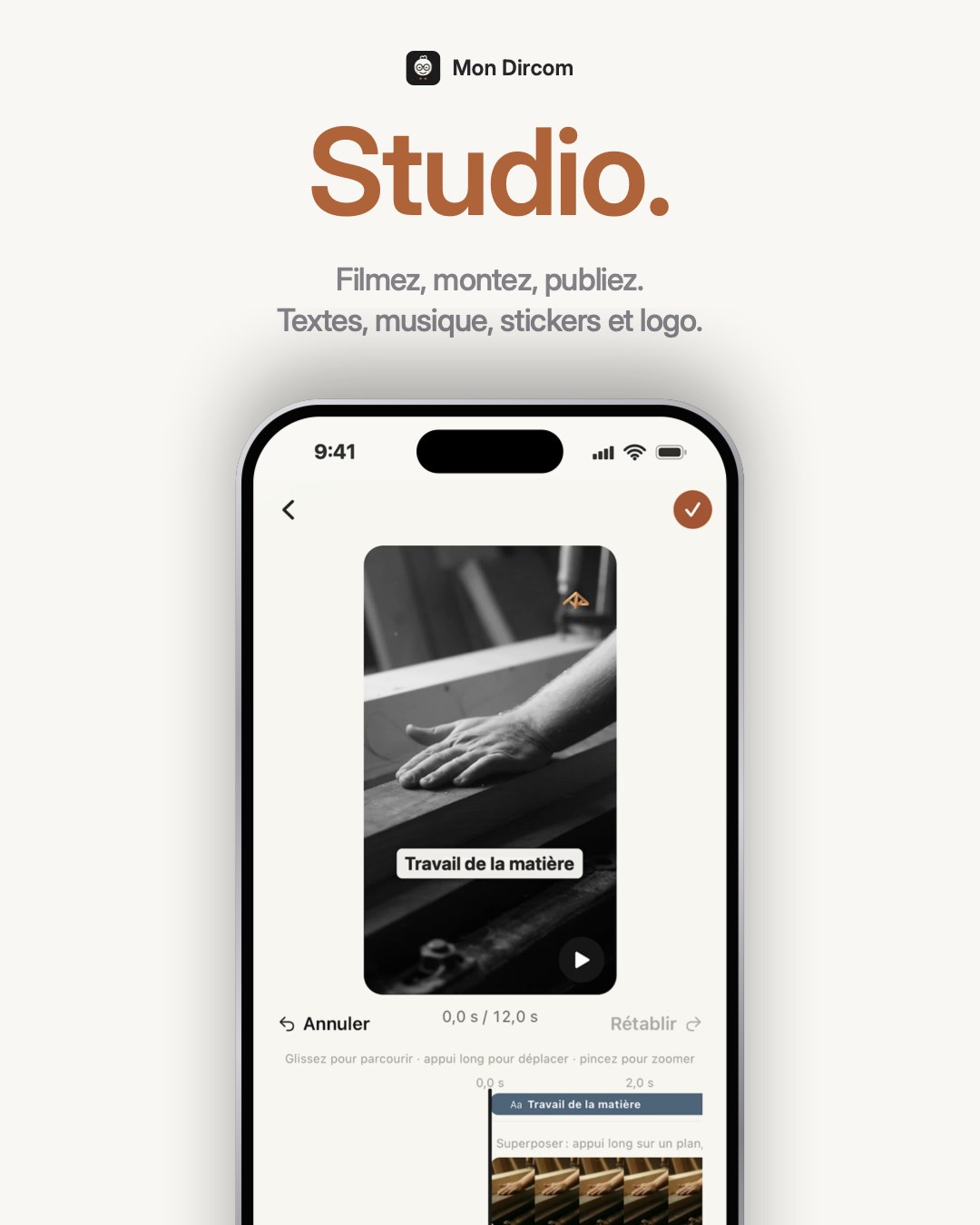 Écran Studio